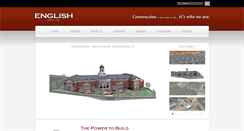 Desktop Screenshot of englishconst.com